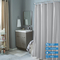 Bath Bliss Microfiber Soft Touch Diamond Design Shower Curtain Liner - Image 3 of 4