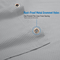 Bath Bliss Microfiber Soft Touch Diamond Design Shower Curtain Liner - Image 4 of 4