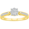 10K Gold 1/6 CTW Promise Ring - Image 1 of 2