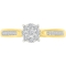 10K Gold 1/6 CTW Promise Ring - Image 2 of 2
