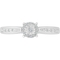 10K Gold Diamond Accent Promise Ring - Image 1 of 2