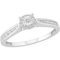 10K Gold Diamond Accent Promise Ring - Image 2 of 2