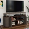 Sauder Modern Metal TV Stand with Faux Stone Top - Image 2 of 2