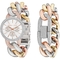 Kendall + Kylie Open Link Mock Chronograph Analog Watch and Bracelet Set - Image 1 of 3