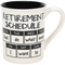 Our Name is Mud Retirement Calendar Mug - Image 1 of 2