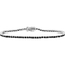 Sterling Silver 3 CTW Enhanced Black Diamond Tennis Bracelet - Image 1 of 3