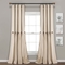 Lush Decor Linen Button Single Window Curtain Panel - Image 1 of 2