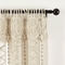 Lush Decor Boho Macrame Textured Cotton Window Curtain Single 40X84 - Image 3 of 4