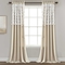 Lush Decor Avery Neutral 54 in. x 84 in. Window Curtain Panels 2 pc. Set - Image 1 of 2