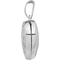 Rhodium Over Sterling Silver 13mm Heart Locket - Image 4 of 4