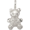 Sterling Silver Teddy Bear Charm - Image 1 of 2