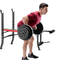 Marcy Standard Weight Bench with 100 lb. Weight Set - Image 5 of 6
