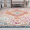 Rugs America Harper Sweet Nectar Abstract Vintage Area Rug - Image 4 of 8