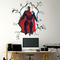 RoomMates Alex Ross Superman Cracked Peel and Stick Giant Wall Decal - Image 3 of 5