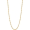 24K Pure Gold 1.6mm Singapore Chain Necklace - Image 1 of 7