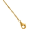 24K Pure Gold 1.6mm Singapore Chain Necklace - Image 4 of 7