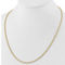 24K Pure Gold 22 in. Rope Chain Necklace - Image 6 of 7