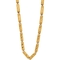 24K Pure Gold 18 in. Bamboo Link Chain Necklace - Image 1 of 6