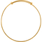 24K Pure Gold Bracelet Diamond Cut Bangle Bracelet - Image 3 of 5