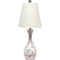 Lalia Home Malibu Curved Mosaic Seashell Table Lamp - Image 1 of 7