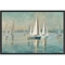 Inkstry Sailboats at Sunrise Crop Framed Canvas Giclee - Image 1 of 3