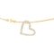 Kendra Scott 14K Gold Open Heart 1/10 CTW Diamond Pendant Necklace - Image 3 of 3