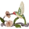 Jim Shore Heartwood Creek Hummingbird With Flower Figurine - Image 1 of 3