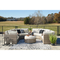 Signature Design by Ashley Calworth Outdoor Sectional 8 pc. Set - Image 2 of 6