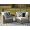 Signature Design by Ashley Calworth 9 pc. Outdoor Set - Image 2 of 5