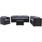 CorLiving Parksville Patio Sofa 7 pc. Sectional Set - Image 1 of 8