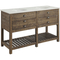 Coast to Coast Accents Two Drawer Double Vanity Sink - Image 3 of 6