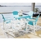 Signature Design by Ashley Eisely Outdoor Counter Height Table Set 5 pc. - Image 8 of 8