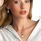 Sofia B. Silver Cultured Pearl Blue Topaz Cluster Drop Earrings and Necklace - Image 3 of 3