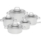 Berghoff's Manhattan Stainless Steel Cookware 10 pc. Set - Image 1 of 9