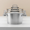 Berghoff's Manhattan Stainless Steel Cookware 10 pc. Set - Image 8 of 9