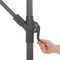 CorLiving PPU-421-U 10 ft. Offset UV Resistant Umbrella - Image 6 of 10