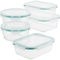 Meyer Lock N Lock Food Storage Glass Container 10 pc. Set - Image 1 of 3