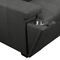 Abbyson Miami Stain Resistant Fabric Storage Sectional with Pullout Bed - Image 5 of 10