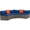 CorLiving Parksville Patio Sectional Bench Set - Image 3 of 8