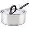 KitchenAid 5-Ply Clad Stainless Steel 3 qt. Saucepan with Lid - Image 1 of 3