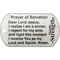 Shields of Strength Joshua Flag Stainless Steel Dog Tag Necklace, Joshua 1:9 - Image 2 of 2