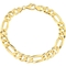 Sofia B. 18K Gold Plated Sterling Silver 8.9mm Flat Figaro Chain Bracelet - Image 1 of 3