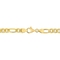 Sofia B. 18K Gold Plated Sterling Silver 5.5mm Figaro Chain Bracelet - Image 2 of 2
