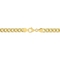 Sofia B. 18K Gold Plated Sterling Silver 6.5mm Curb Link Chain Necklace - Image 2 of 3