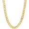 Sofia B. 18K Yellow Gold Over Sterling Silver 10mm Curb Link Chain Necklace - Image 1 of 4
