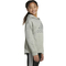 Adidas Girls Melange Fleece Hooded Pullover - Image 3 of 6