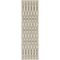Nourison Passion PSN40 Ivory Gray 2 ft. 2 in. x 7 ft. 6 in. Geometric Rug - Image 1 of 7