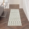 Nourison Passion PSN40 Ivory Gray 2 ft. 2 in. x 7 ft. 6 in. Geometric Rug - Image 5 of 7