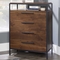Sauder 4-Drawer Bedroom Chest with Open Shelf - Image 1 of 6