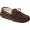 Fireside by Dearfoams Men's Victor Shearling Moccasin Slippers with Tie - Image 1 of 8